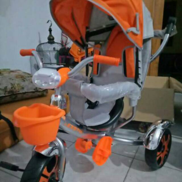 Sepeda Anak Baby Bayi Dorong Roda Tiga Baby Stroller 3in1 Exotic ET-8806