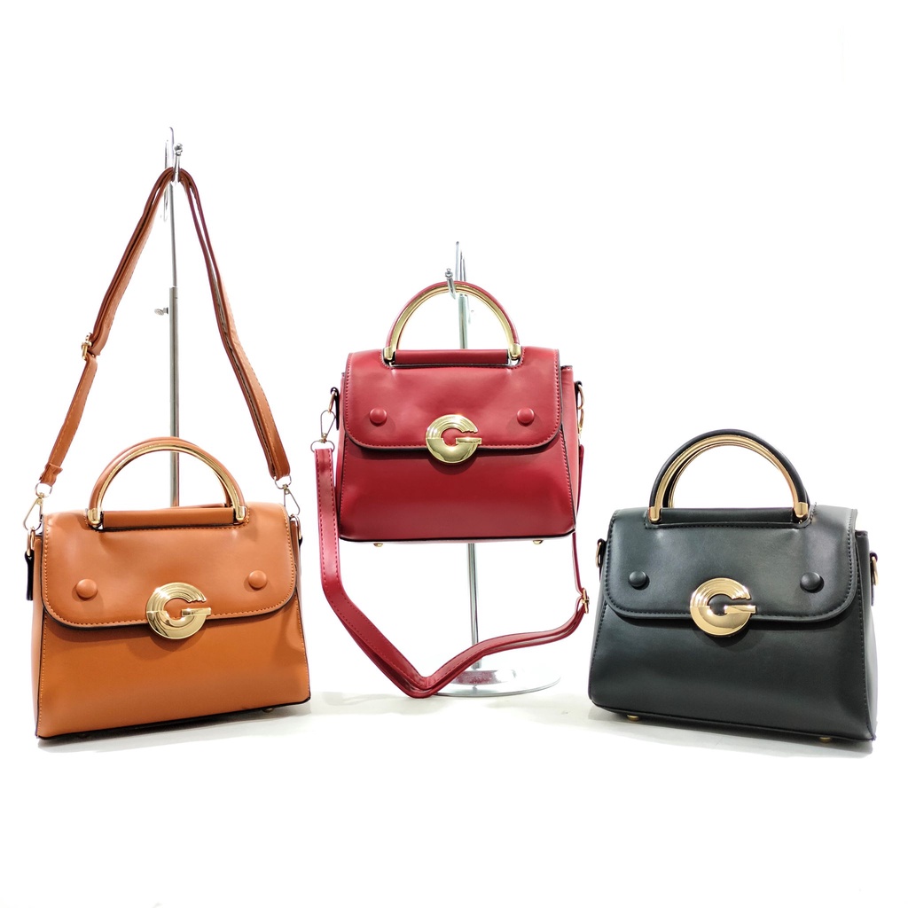 Sale! Tas Wanita Import Top Handle Bisa Selempang Murah Berkualitas 886-11