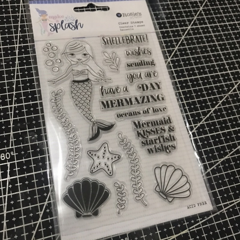 

RUBBER STAMP MODEL MERMAID L