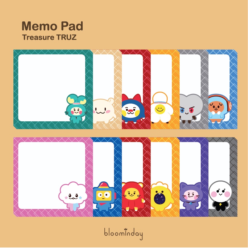 

Memo Pad Treasure TRUZ
