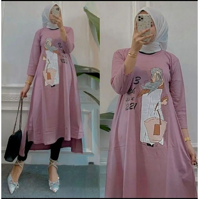 Soraya midi dress / dress wanita terbaru / midi dress terlaris 2022