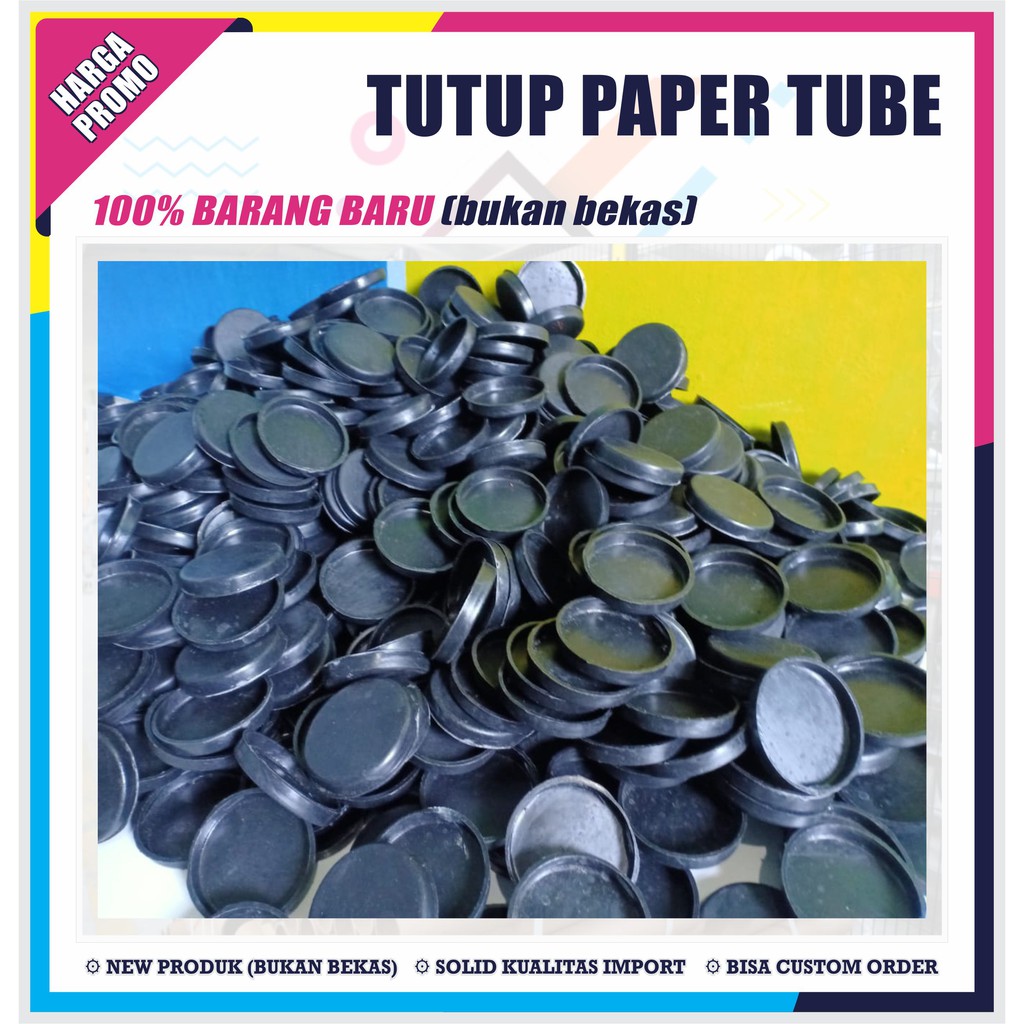 TUTUP SELONGSONG PAPER TUBE / TUTUP CONES DIAMETRE 6.5cm