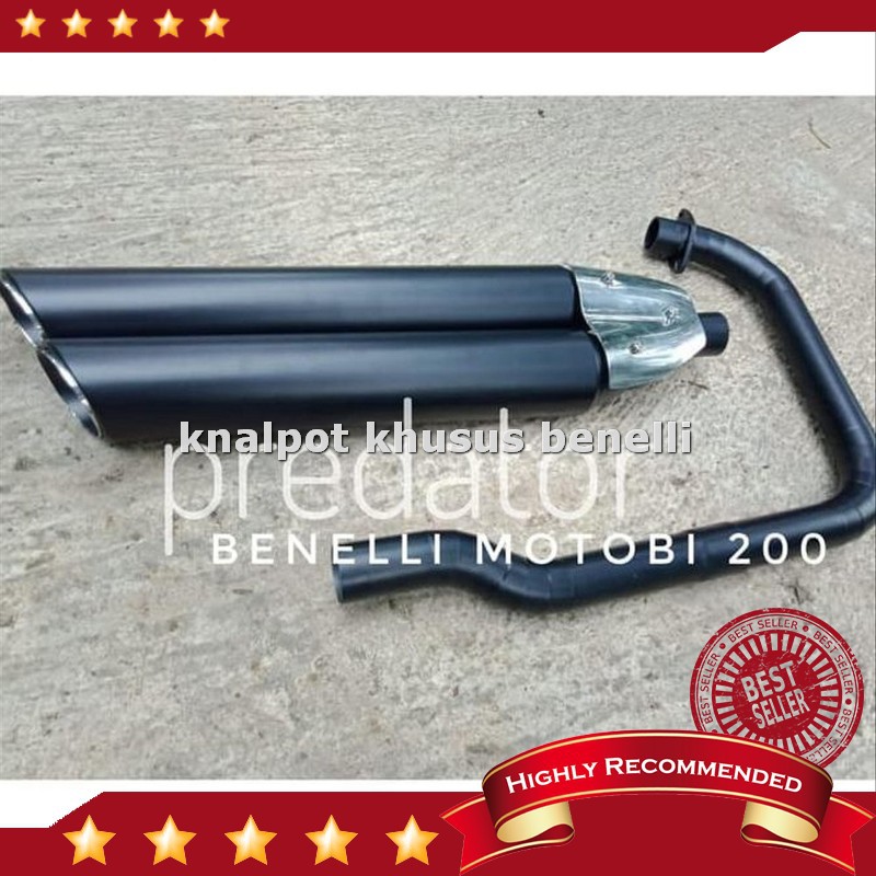 Jual Promo Knalpot Benelli Motobi Evo - Knalpot Benelli Motobi Efi