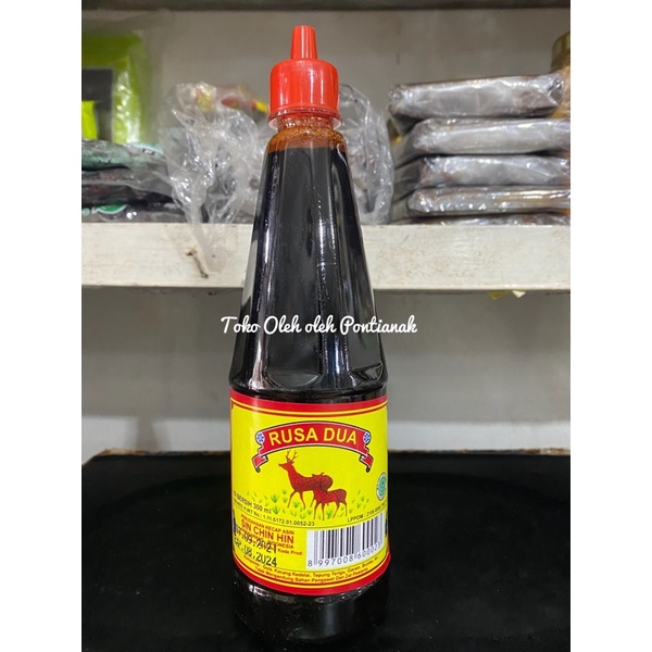 

Kecap Asin Rusa Dua 2 Kemasan Botol Plastik/ Kecap Asin Singkawang/ Sin Chin Hin 300ml Uk kecil