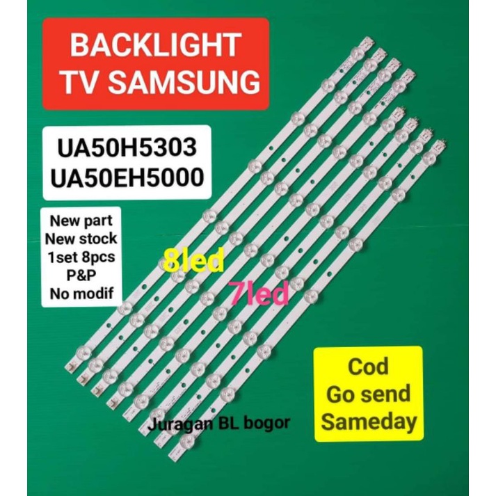 LAMPU LED BL BACKLIGHT TV SAMSUNG UA50H5303 50H5303 50EH5000