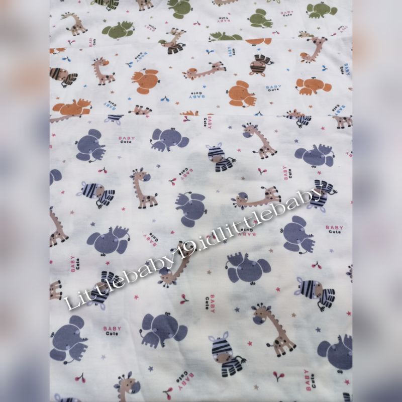 Baju Bayi Set Bedong Topi /Swaddle Set Baby Motip Fullprint SNI