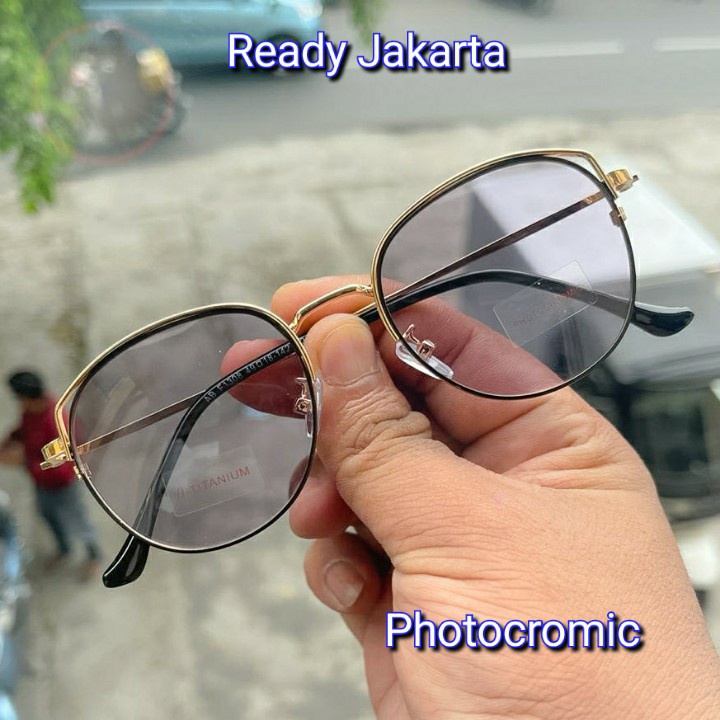 PROMO - KACAMATA PHOTOCROMIC - KACAMATA BERUBAH WARNA - KACAMATA LENSA PHOTOCROMIC