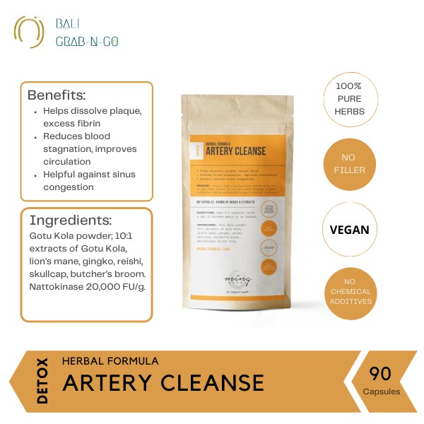 

Ming Herbs - Artery Cleanse/Obat Herbal Detoks Bersihkan Pembuluh Darah/Melawan Penyumbatan Sinus