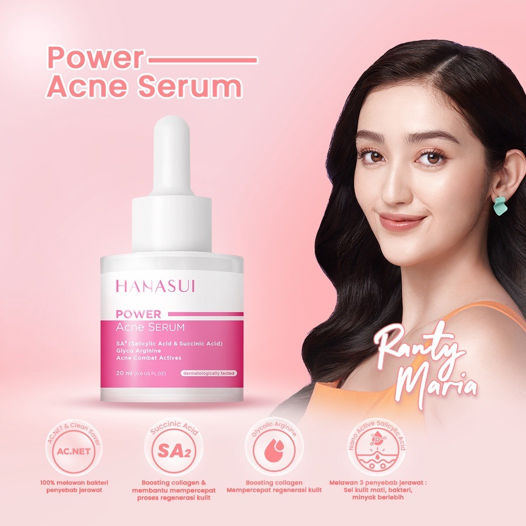 HANASUI Power Serum 20mL BPOM BY AILIN