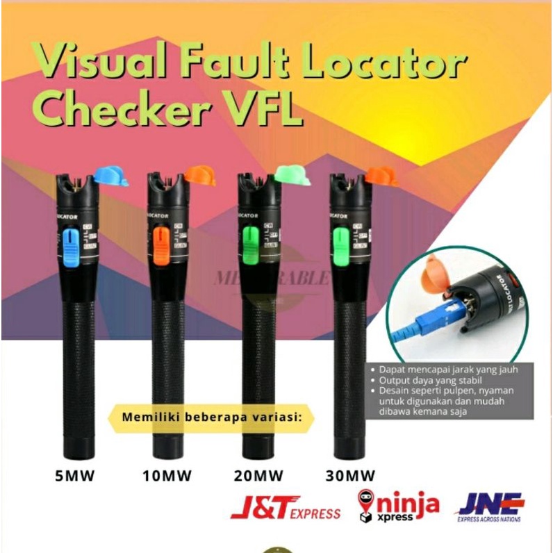 Visual Fault Locater 5-30MW Senter Laser Fiber Optic