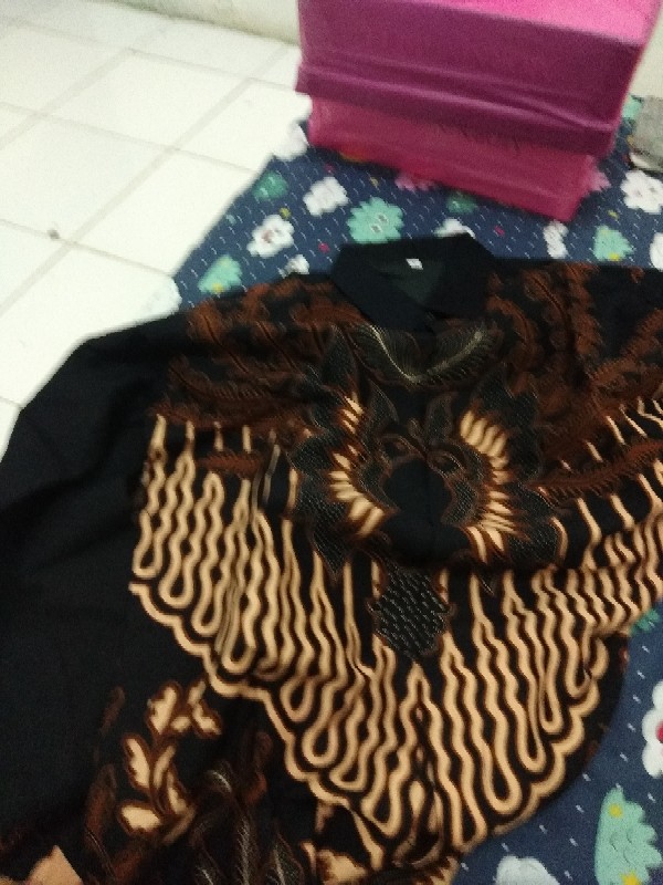 Hutama Batik Lengan Panjang Full Furing Katun Halus Sragenan Hq Size M-xxl Batik Solo