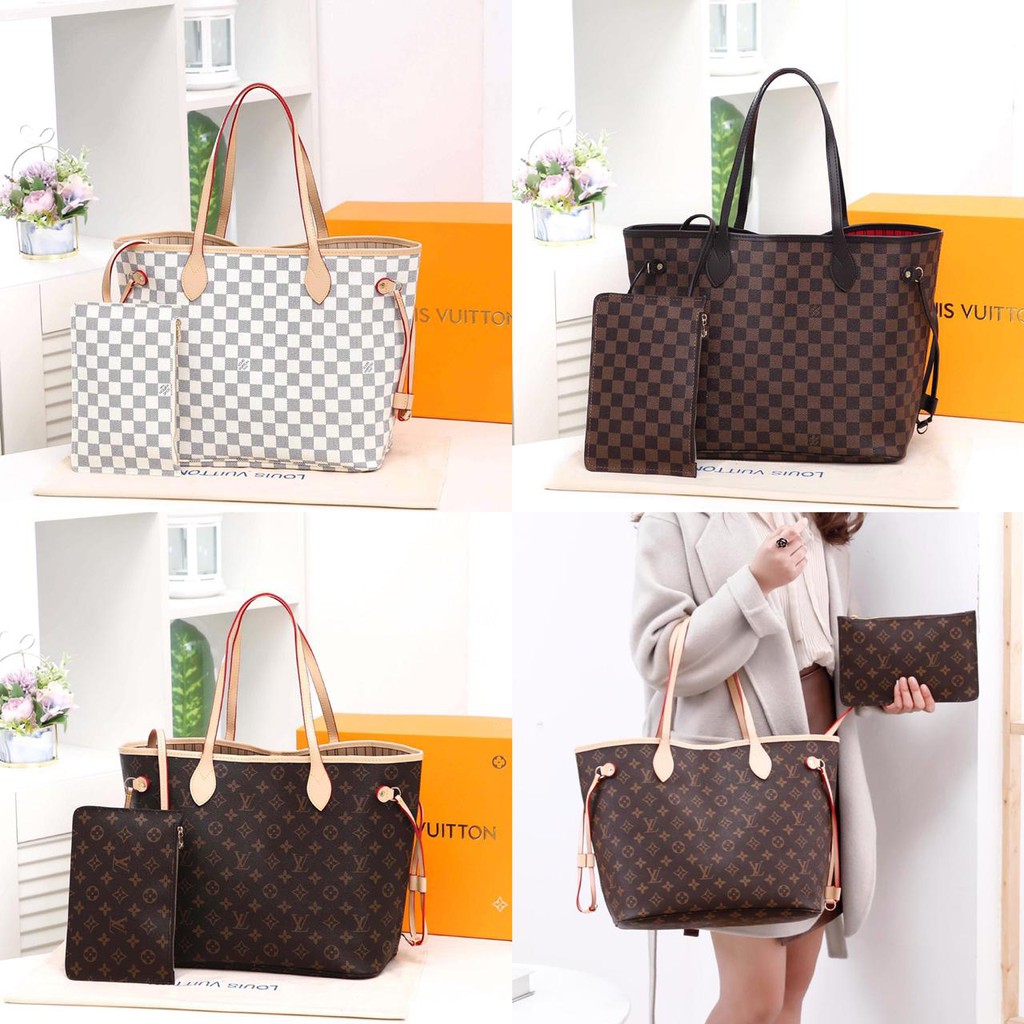 LV TOTE BAG Neverfull MM 40995