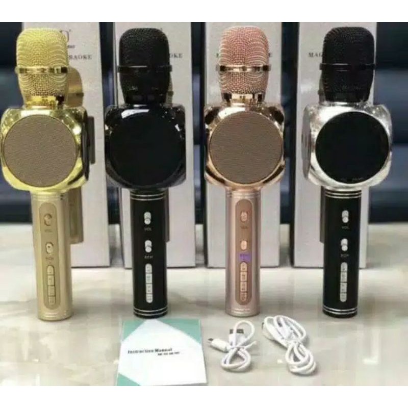 ORIGINAL MIC MERK SU YOSD YS63 ORIGINAL DUAL SPEAKER