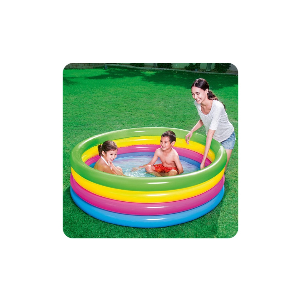 BESTWAY 51117 KOLAM LINGKARAN 4 PELANGI