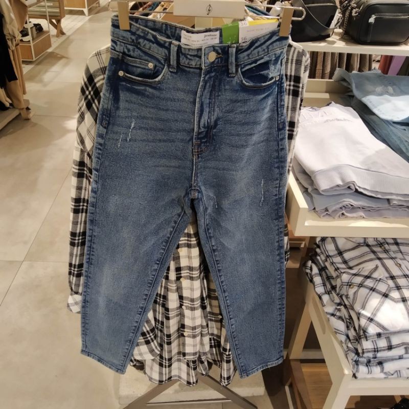 jeans mom fit stradivarius original new