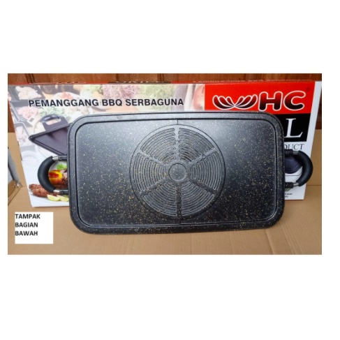 [ Suggo ] Multi Grill Pan / Wajan / Pemanggang / Alat Panggang Daging BBQ Serbaguna Anti Lengket!