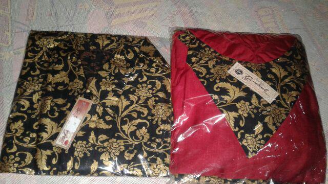 Batik Couple Kebaya Modern Princess Azkana #2 Kondangan Setelan Batik Stelan Wanita Kerja Wanita