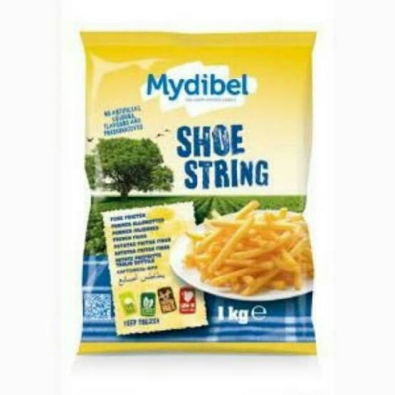 

MYDIBEL SHOESTRING 1KG FRENCH FRIES KENTANG GORENG