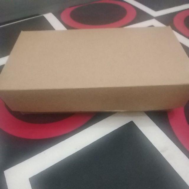Paper Lunch Box Coklat Laminasi Termurah By Victron Pack/ Brown Craft/ Food Grade
