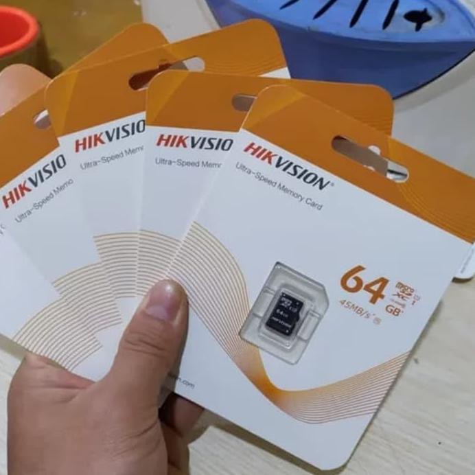 Jual MEMORY MICRO SD CARD HIKVISION. MEMORI CARD 64 GB ORIGINAL FAST
