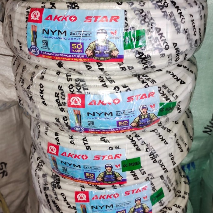 KABEL LISTRIK KAWAT TEMBAGA SNI 2X1.5 KAWAT TEMBAGA SNI SIMAS