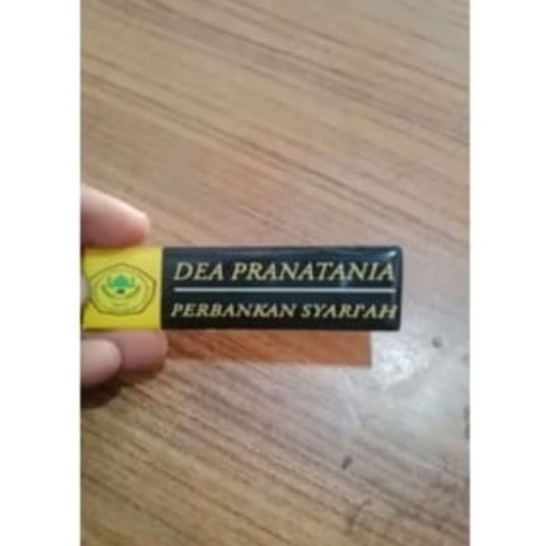 

Name Tag / Nama Dada / Papan Nama Acrylik