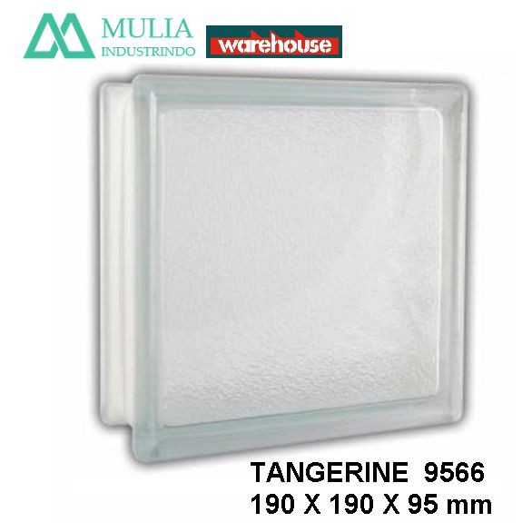 Jual GLASS BLOCK MULIA TANGERINE 1 DUS 190 X 190 X 95 / KOTA BANDUNG Berkualitas