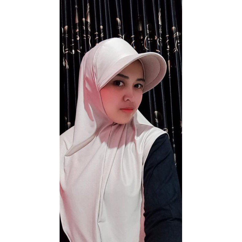 Hijab Topi Sporty Dewasa. Hijab Topi Dewasa. Hijab Topi. Jilbab Topi. Kerudung Topi. Kerudung Topi Instan. Hijab Instan. Jilbab Instan. Kerudung Instan. TERMURAH. COD