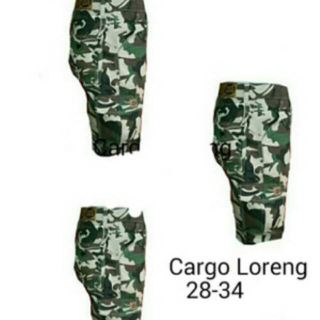 Cargo loreng army