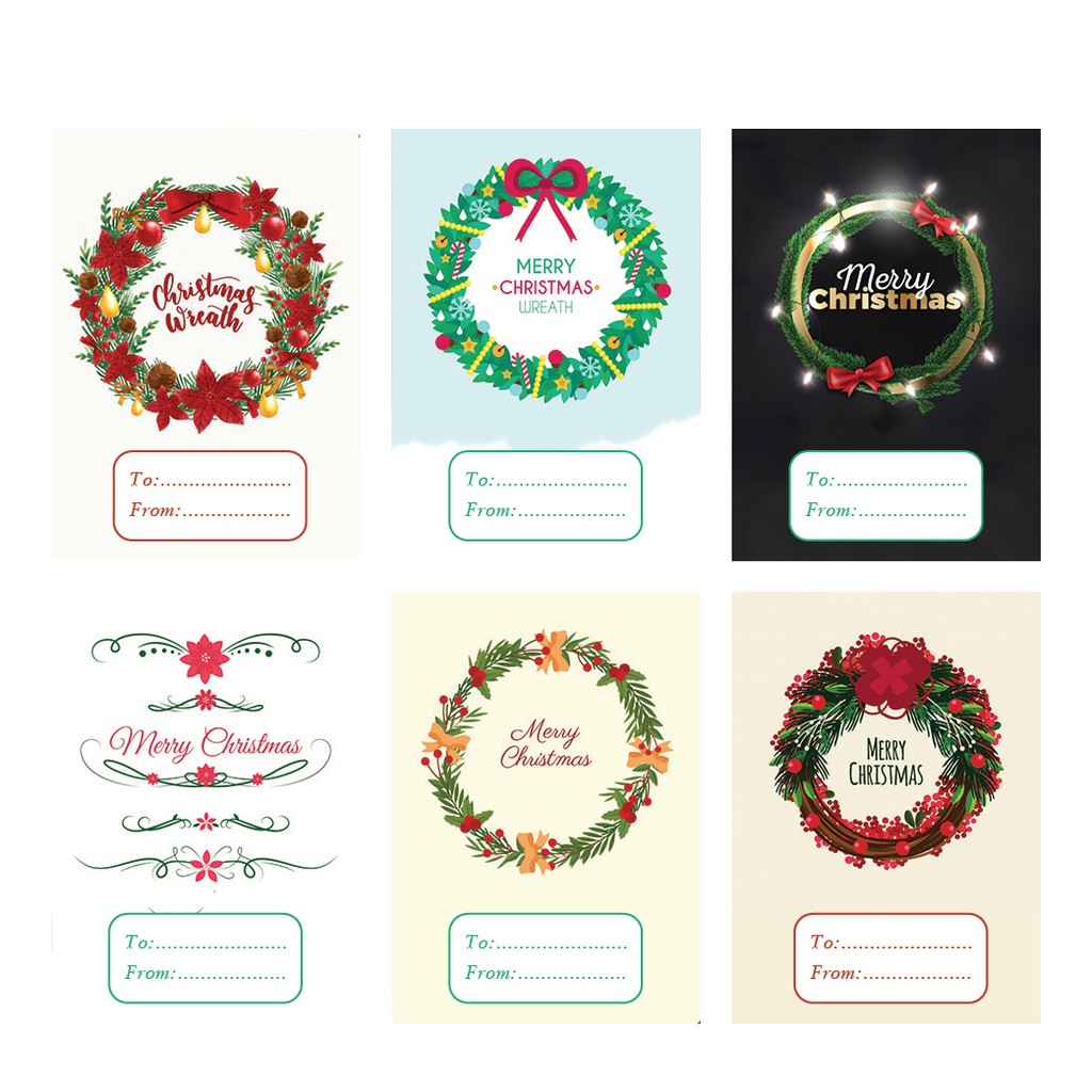 

paket 3 hang tag natal | merry christmas | tahun baru | label | murah