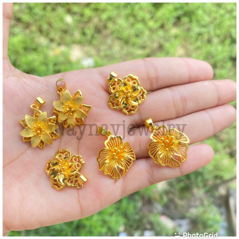 LIONTIN MAWAR WARNA 24K / RANDOM