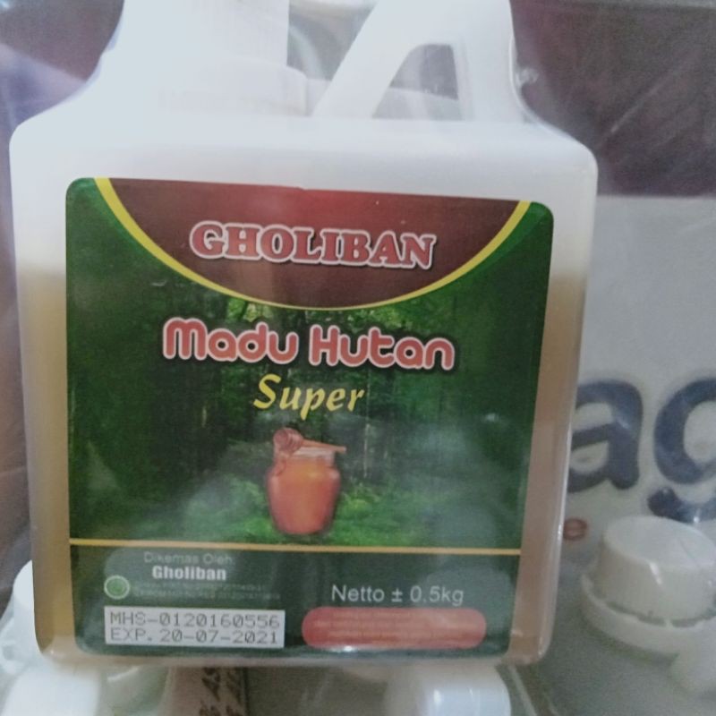 

Madu hutan super Gholiban 500 gr