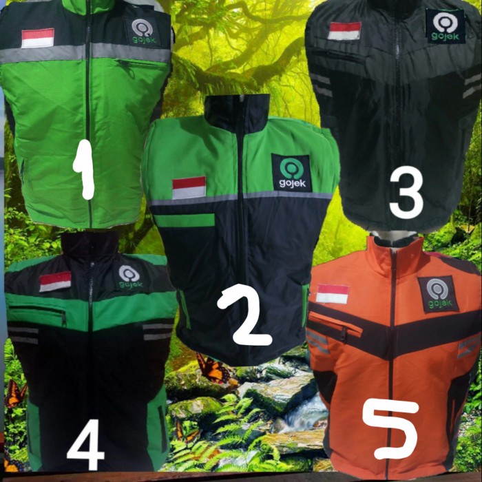 rompi ojek online waterproff