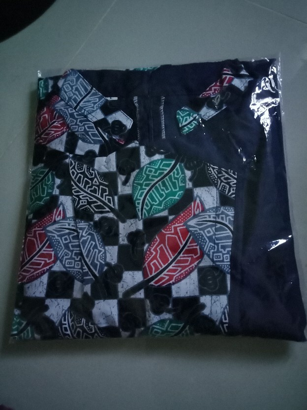 Baju Batik Wanita Modern Tunik Batik Modern Batik Kombinasi Kerja