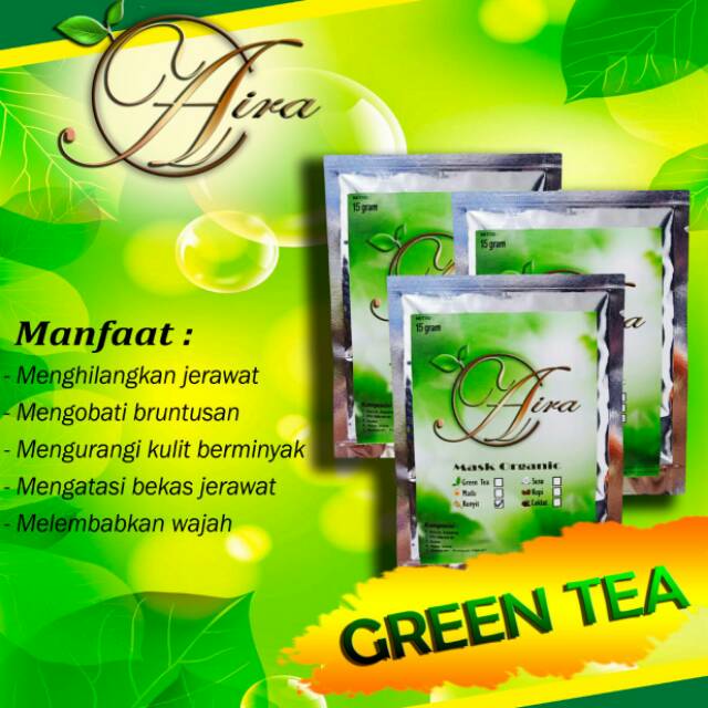 Mask organic 15 gram dari skincare aira facemist