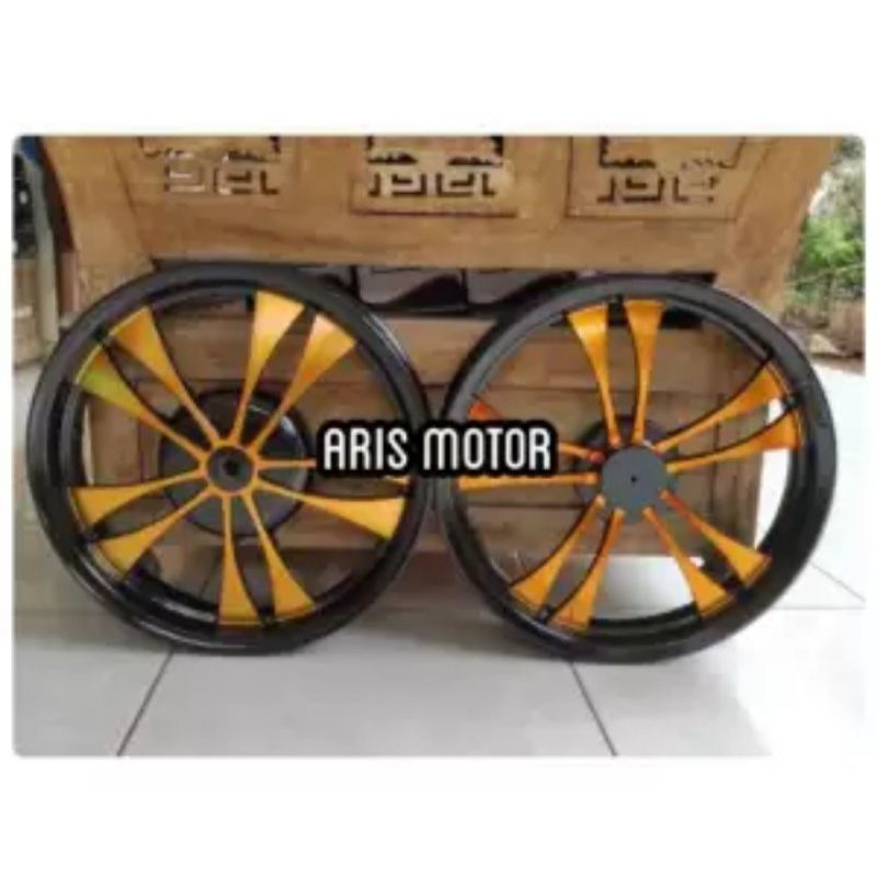 Velg Racing Vrossi Cosmic Gold UK 215/250x14 Yamaha Matic