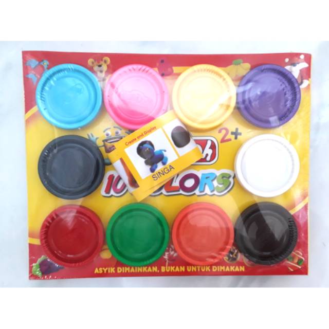 Refill fundoh isi 10 murah fun doh playdoh play doh mainan Refill fundoh isi 10 murah fun doh playdoh play doh mainan