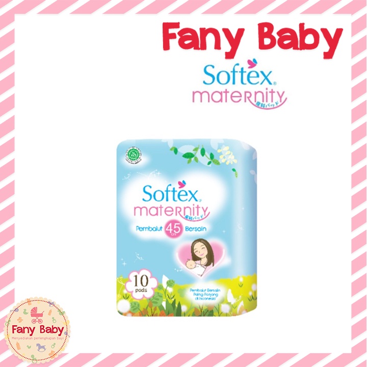 SOFTEX MATERNITY PEMBALUT BERSALIN ISI 10PADS