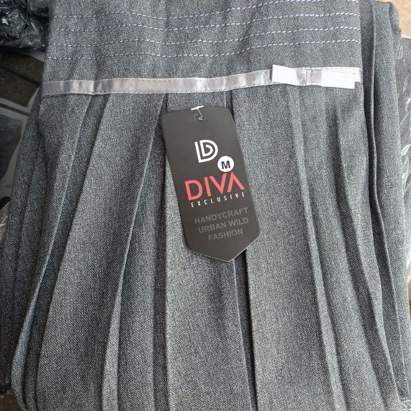 ROK KANTOR PLISKET BISA COD-Grey