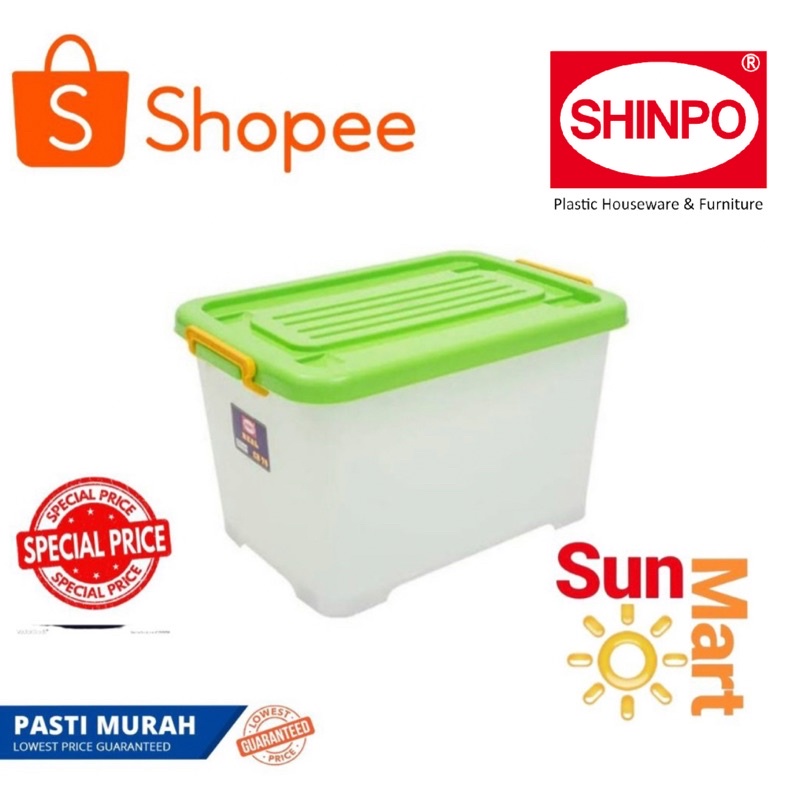 Jual Box Container Shinpo Real Cb 70 Real 70 Liter Box Jumbo Box Plastik Shopee Indonesia 4647