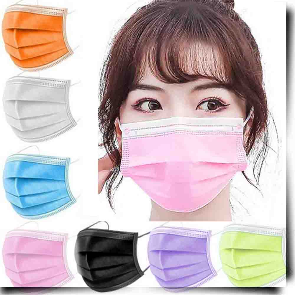 Mkids - Masker Disposable / Surgical Mask / Face Mask 3Ply Non-Medis  Masker Kain SCUBA