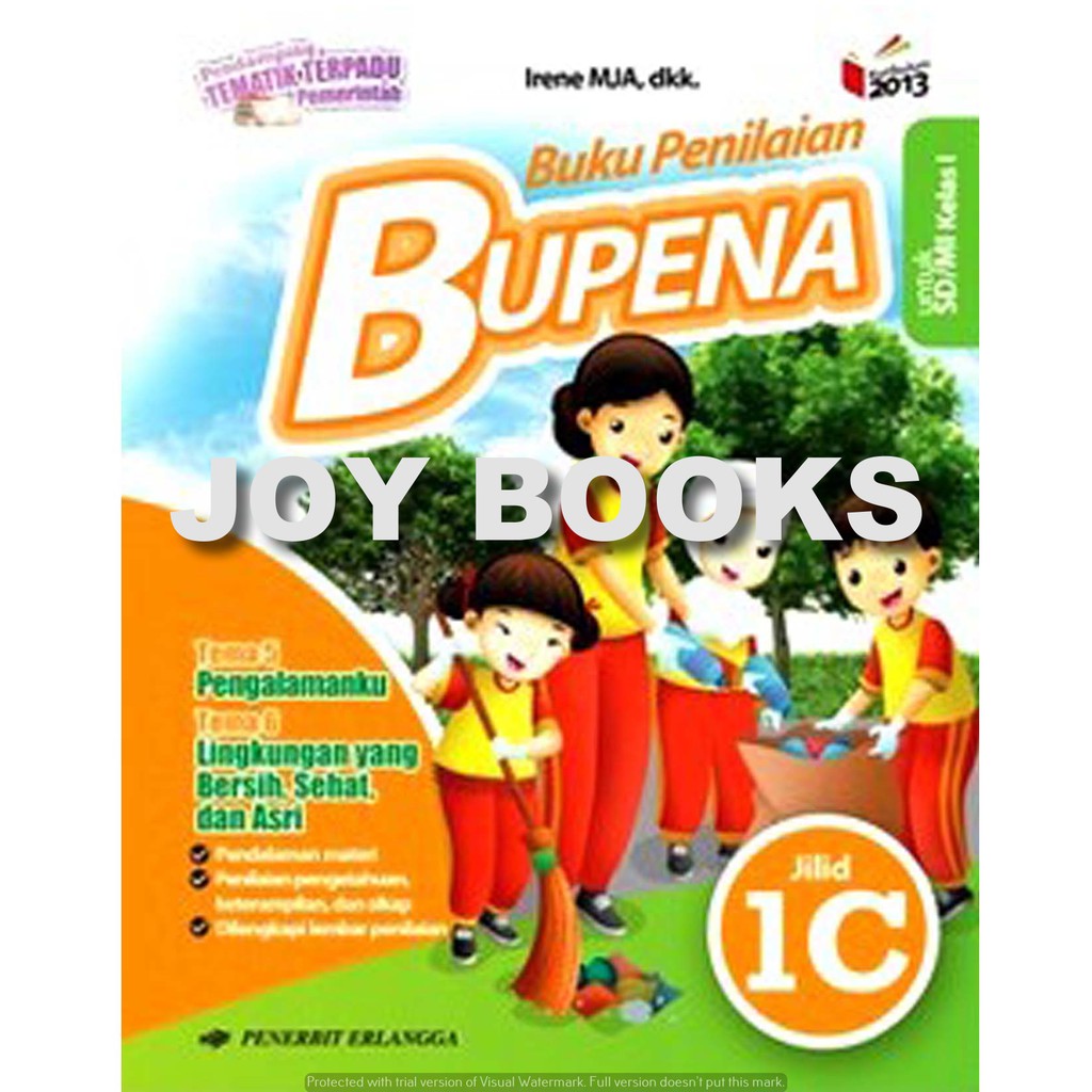 Bupena 1a 1b 1c 1d Revisi 2016 Erlangga Buku Soal Tematik Sd Kelas 1 Shopee Indonesia