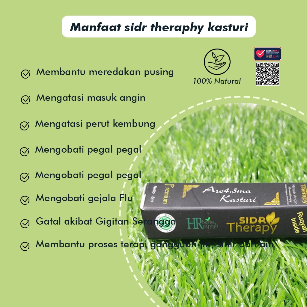 Sidr Care Minyak Aromaterapi Bidara Oil Aromatherapy Minyak Angin Perawatan Tubuh Freshcare Aroma Terapi Murah Original Premium - Sidr Theraphy