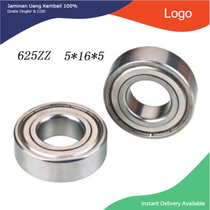 Klaher Bearing 625 ZZ Isi 10 pcs No 1