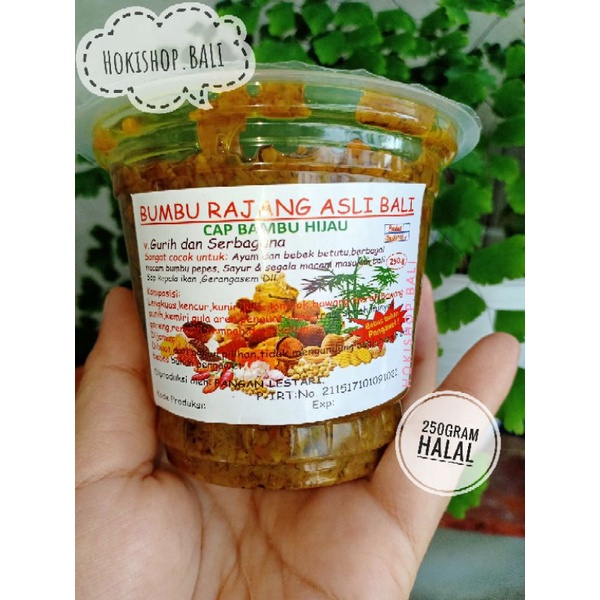 

Bumbu Betutu Asli Bali 225gram