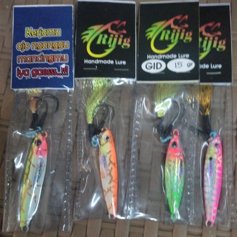 Metal jig Ri-jig 10 grm, 15 grm,20 grm,30 grm,40 grm,60 grm,100 grm,160 grm