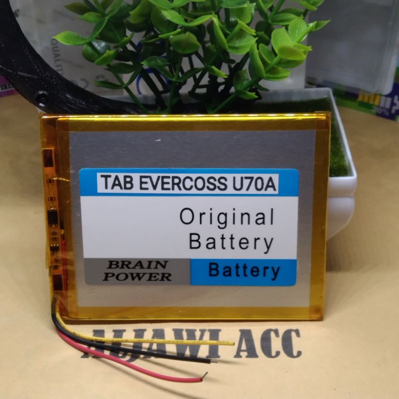 Baterai Bt Batre Battery Tab Evercoss U70A Original Battery