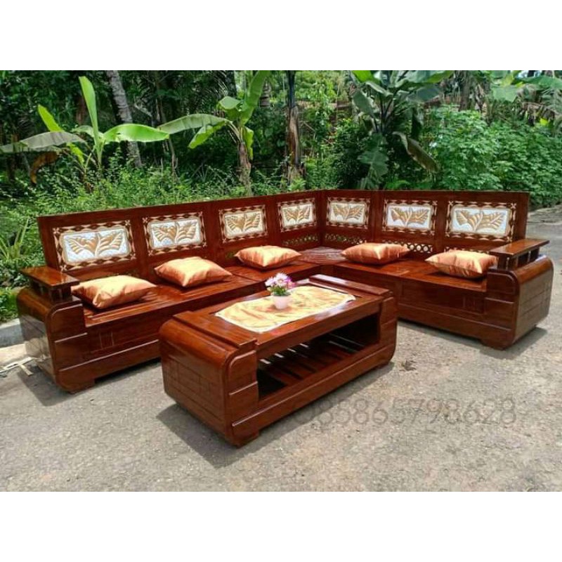 TERMURAH KURSI TAMU MINIMALIS Full Kayu JATI KURSI SUDUT RUANG TAMU MEJA RUANG TAMU MINIMALIS JATI