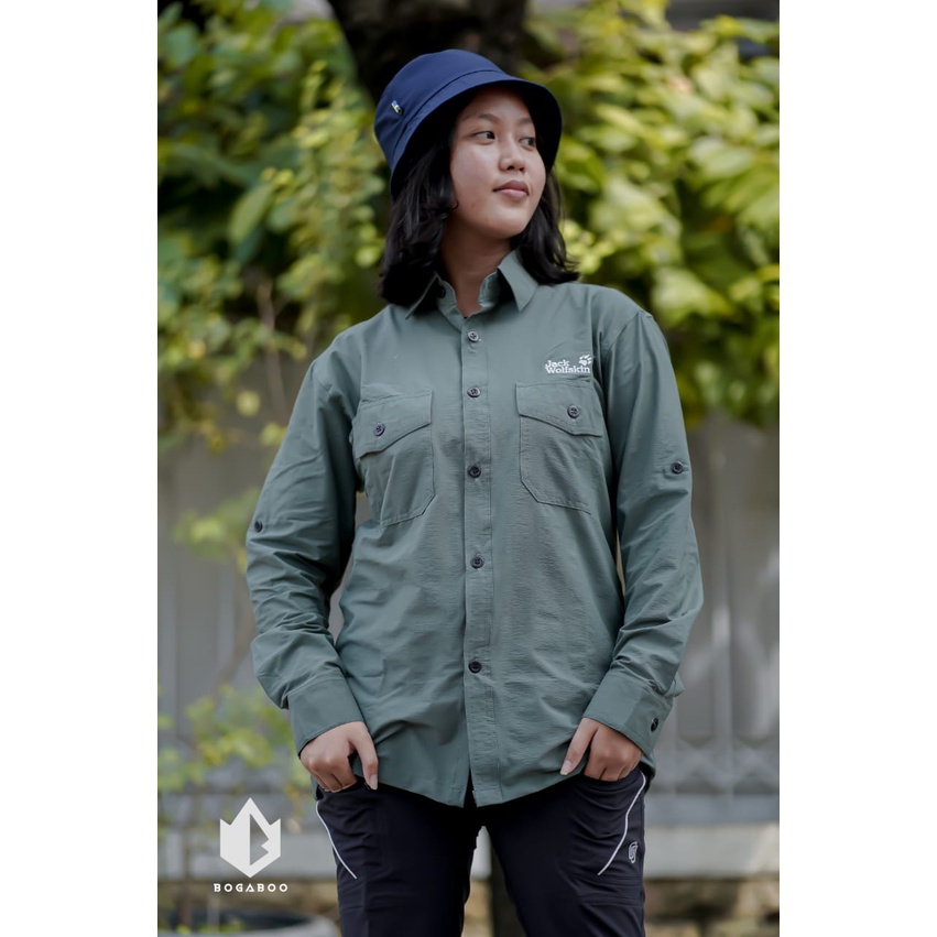 Bisa [COD] Kemeja Tactical Lengan Panjang Pria JWS - Kemeja Taktikal - Baju PDL - Kemeja PDL JWS - kemeja outdoor