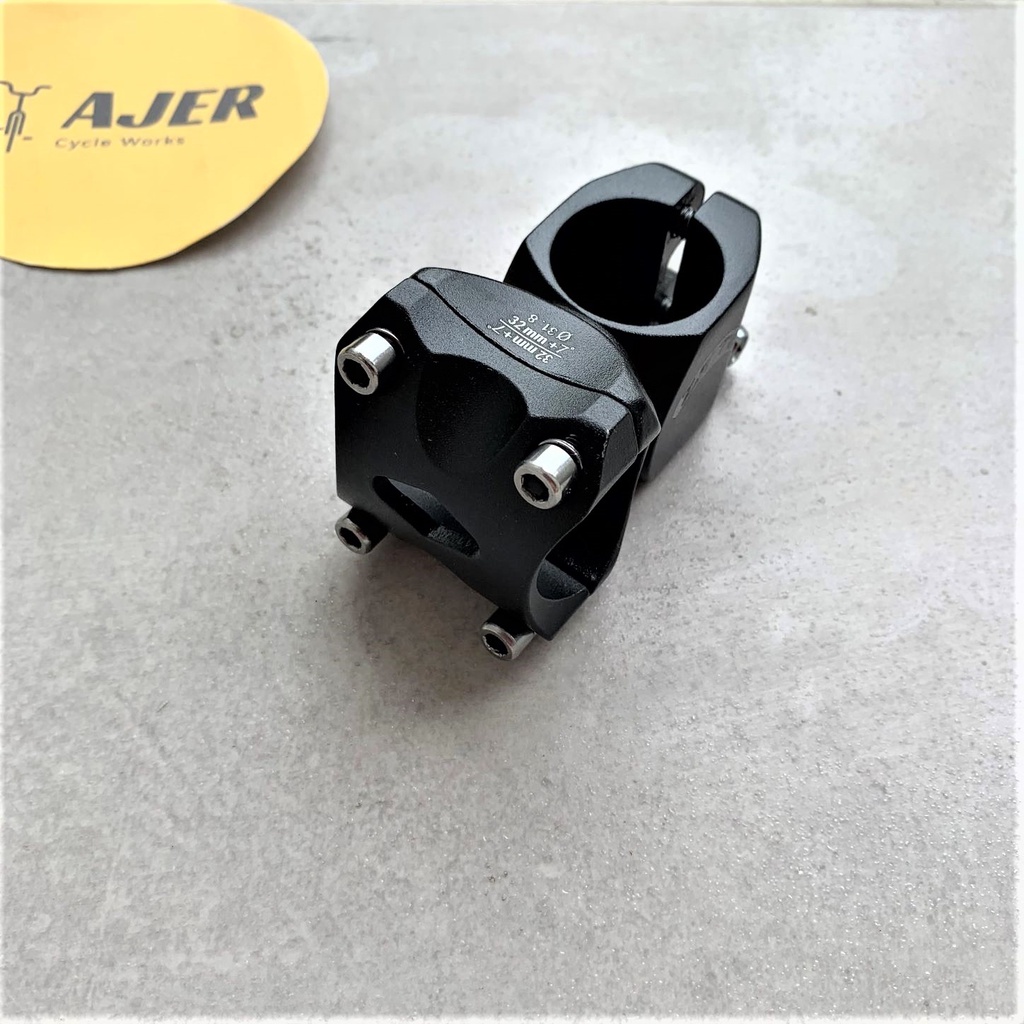 Stem sepeda Oversize Rise 7 derajat 32 60 80 90 100 mm Alloy 31,8mm